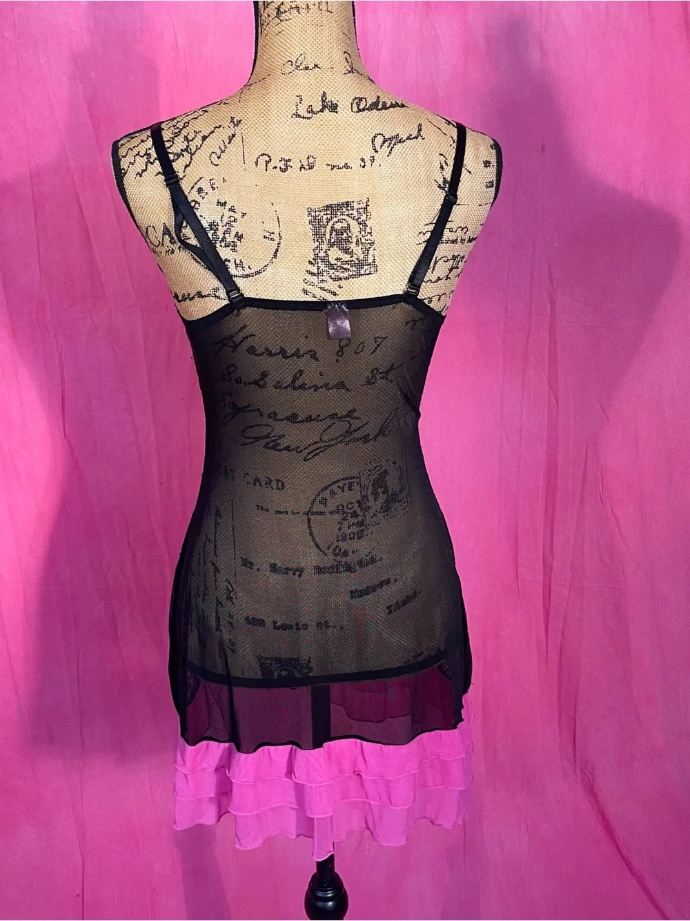 Y2K Native Intimates frilly lingerie dress 36C